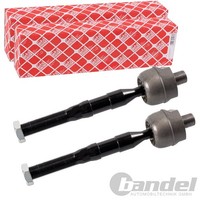 2X Febi Bilstein Axialgelenke Spurstangen Passend FüR Mitsubishi Pajero