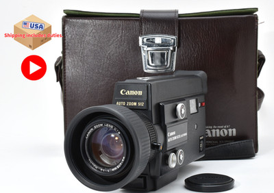 Read [ Exc+5 ] Canon Auto Zoom 512XL Electronic Super 8 8mm Movie