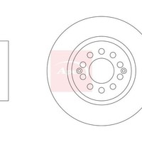 Apec Bremsscheiben Maserati Quattroporte VI 2012 Vorne 28 Mm 345 Mm (Einzeln)