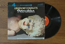 Stravinsky Petrushka Leinsdorf Conducts London Phase 4 SPC 21058 EX to NM