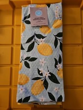 Martha Stewart Kitchen Dish Towels Set Of 3 Yellow Lemons Lemon Beach Summer