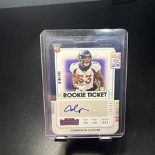 2021 Panini Contenders - Rookie Ticket Jonathon Cooper #279 Ticket Stub /53 (AU,