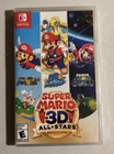 Super Mario 3D All-Stars - Nintendo Switch New Sealed USA copy