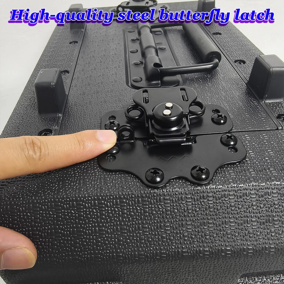 6U Rack Case Space SHALLOW 15" Deep shell, DJ, Light Weight 19" Std w Screws - Image 3 of 4