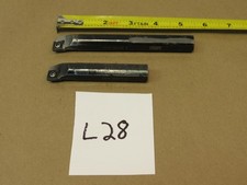 2 x Sandvik 5/8" S10R-SCLCR 3 indexable boring bar 3.5" 5.25" OAL