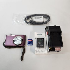 Nikon Plum Coolpix S3000 Digital Camera 12.0MP 4X Plum + Accessories Tested A+