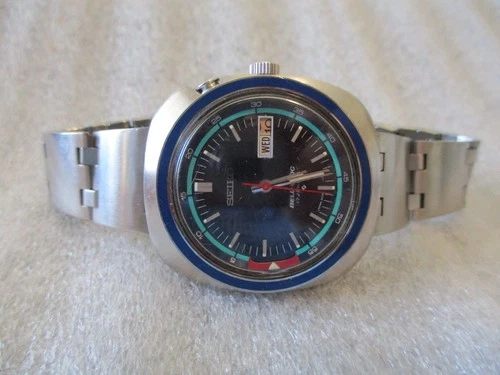 VINTAGE SEIKO BELL-MATIC 1972- 4006-6027 AUTOMATIC ALARM 17J /ORIGINAL BAND-READ