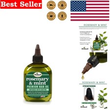 7.1oz Rosemary  Mint Hair Oil - Biotin Infusion for Healthy Hair Growth