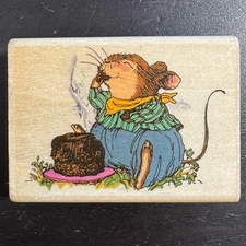 Holly Pond Hill Uptown Rubber Stamps Wood Mount - Choice