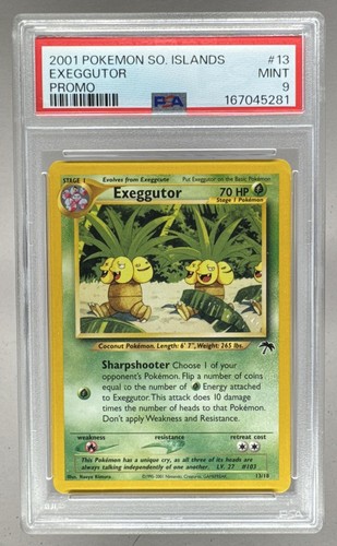Exeggutor graded PSA 9 for sale on eBay