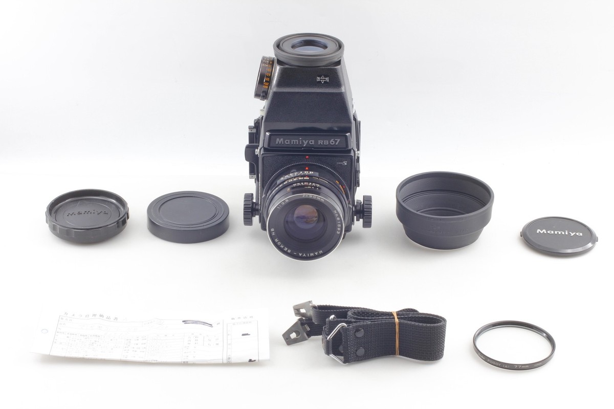 Mint w/Hood] Mamiya RB67 Pro S Film Camera Sekor NB 90mm f3.8 Lens