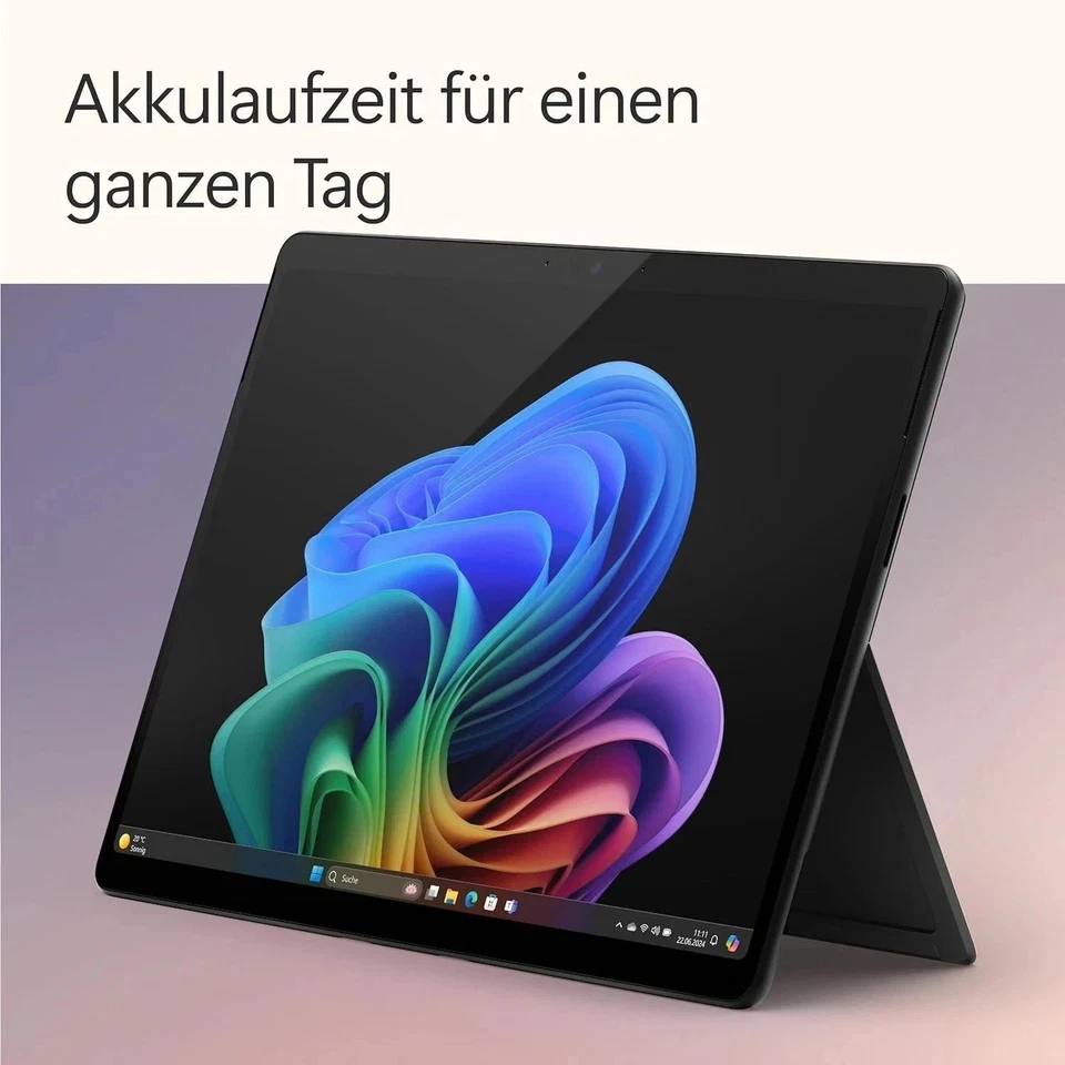 Microsoft Surface Pro 11. Ed 13" Tablet schw X Plus WIN11 Copilot+ 512 GB NEU - Bild 3 von 4