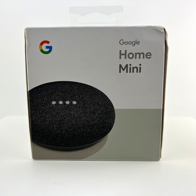 Google Home Mini Smart Assistant Charcoal GA00216-US BRAND NEW FACTORY SEALED