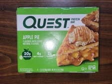 Quest Protein Bar, Apple Pie Flavored, 20G Protein , 4 Count