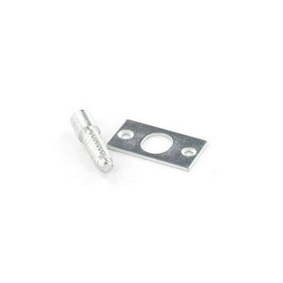 1x Securit One Pair Steel Hinge Bolts Zinc Plated S1648
