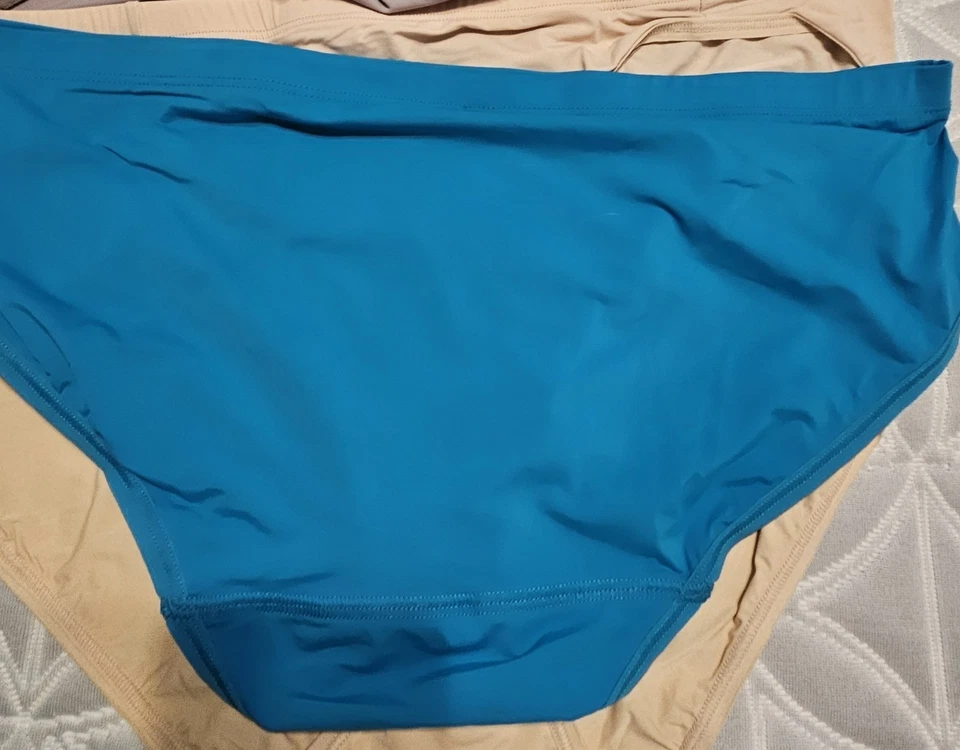 Lote de 17 pares de bikini Barely There Invisible Look XL 8 NUEVO SIN ETIQUETAS sin forro reforzado Foto 4 de 4