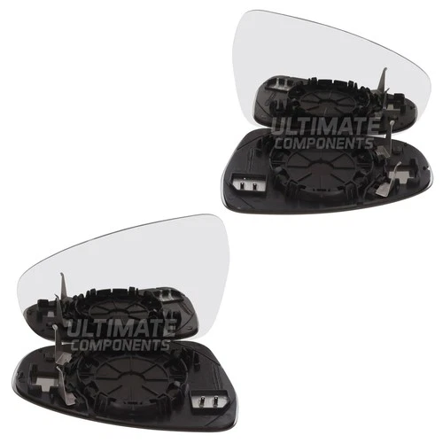 Wing Door Mirror Glass For Kia Ceed CD 2018-> Convex Heated 1 Pair Left & Right