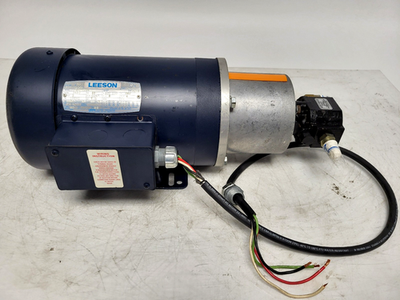 #ad Leeson 114615.00 3 Ph 3HP 208 230V Hydrualic Pump Haldex G1216E1A124N00 $599.99