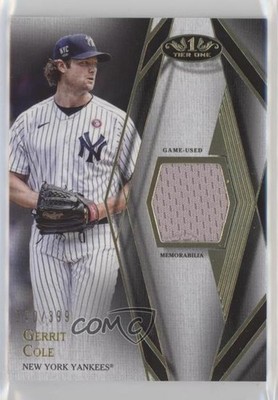 2022 Topps Tier One Tier One Relics 340/399 Gerrit Cole #T1R-GC 0w8