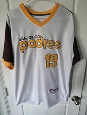 Majestic Throwback Jersey 1978 San Diego Padres Tony Gwynn Mens Large Size 44
