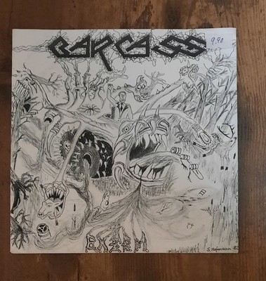 Barcass   Exzem  Vinyl,7'',1992,Grindcore,Numbered,First Press,11Songs