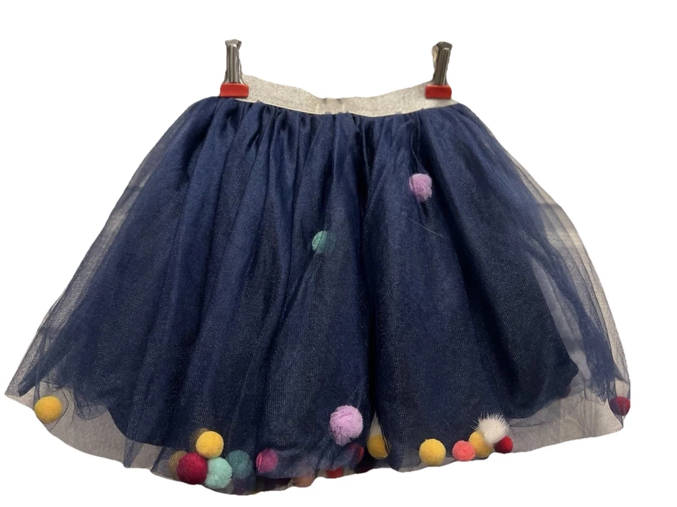 Falda Billie Blush Tul Pom Pom Talla 8 Niñas Foto 2 de 4