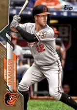2020 Topps Stevie Wilkerson #586 Gold Baltimore Orioles 26G
