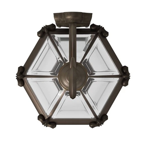 San Clemente 19 3/4" High Bronze 3-Light Outdoor Wall Light - Picture 8 of 8