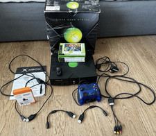 Original Microsoft Xbox PAL Schwarz 80GB Modc...