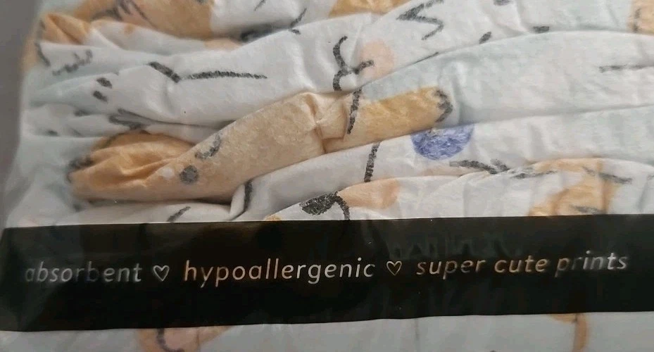 Pañales recién nacidos The Honest Company Clean Conscious-talla 7-64 unidades. Foto 3 de 4