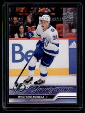 2023-24 Upper Deck Young Guns Waltteri Merela Rookie #454 Tampa Bay Lightning