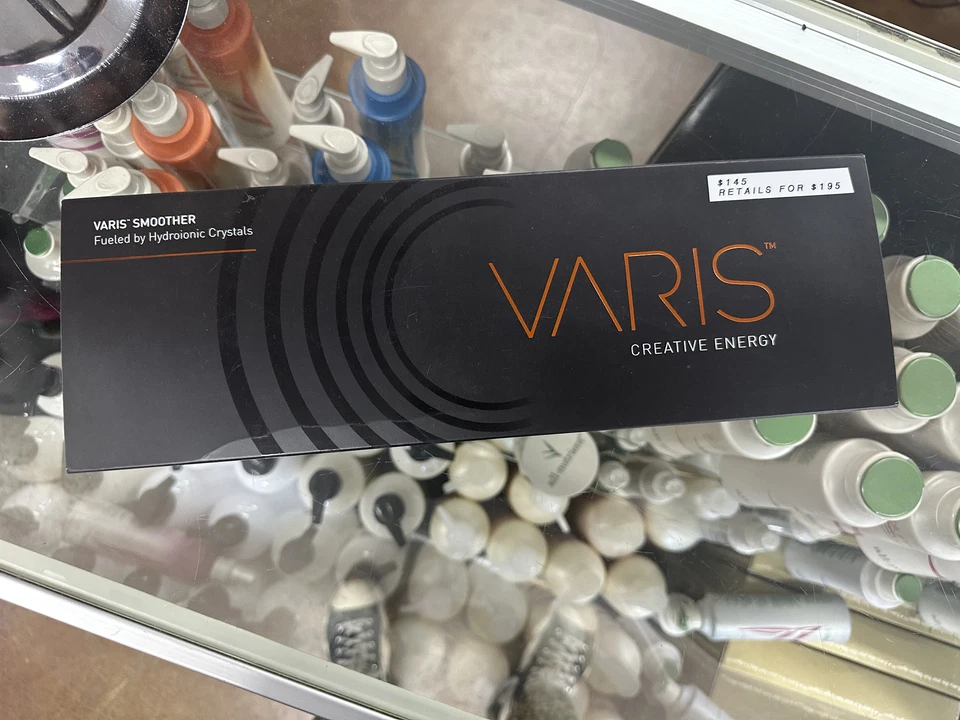 Plancha plana de cerámica profesional VARIS Creative Energy suavizante de 1 pulgada Foto 2 de 2