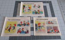 Lot of 3 The Lockhorns by Bill Hoest Clipped Strips from Sunday comics 1981