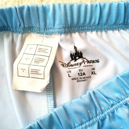 Disney Parks Authentic Original Girls Sz: L Cinderella Fairy God Mother Pants - Picture 7 of 8