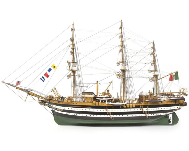OcCre 15006B Amerigo Vespucci (senza vele) 1:100 (KIT) modellismo foto 4