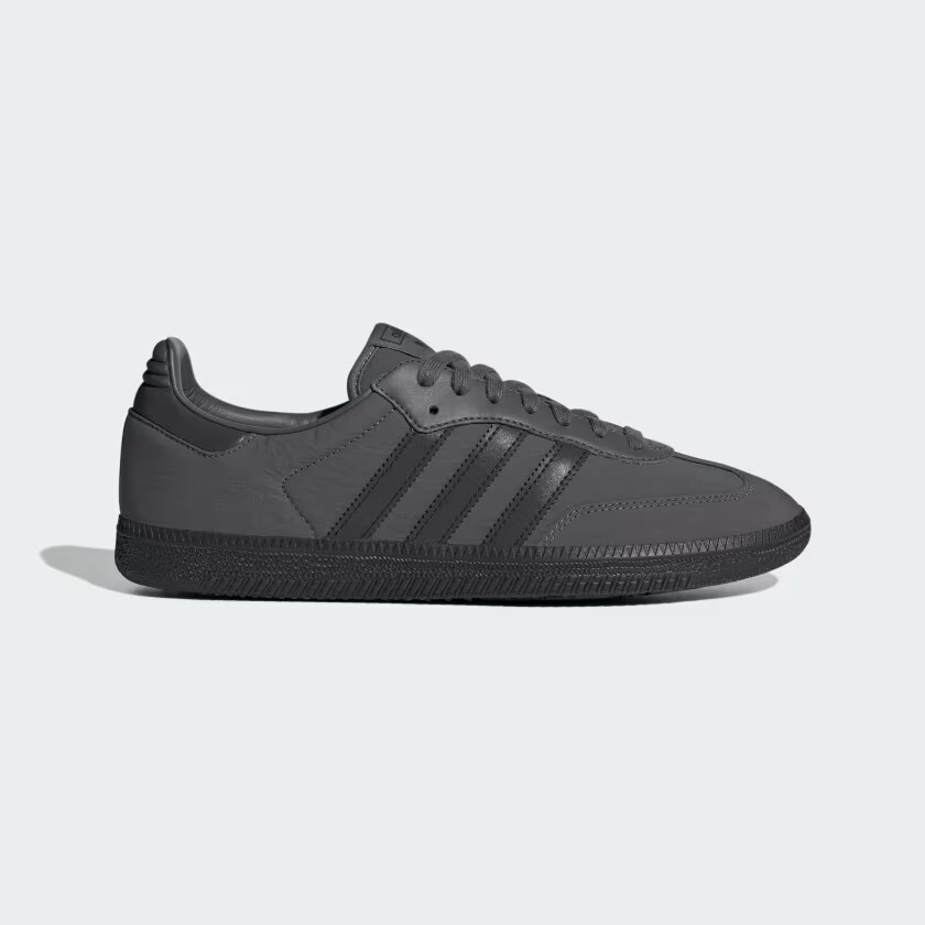 Mens adidas Samba OG IH9993 Grey Five / Core Black / Core Black