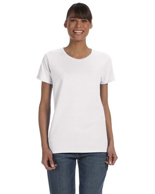 Gildan Ladies Heavy Cotton Stylish T Shirt Casual Plain T-Shirt - G500L