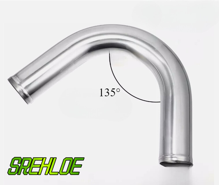 64mm 135° Aluminum Turbo Intercooler Elbow Pipe 2.5