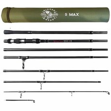 S Max Strong Predator Surf Compact Multi-use Travel Fishing Rod & Case 11’ 10”