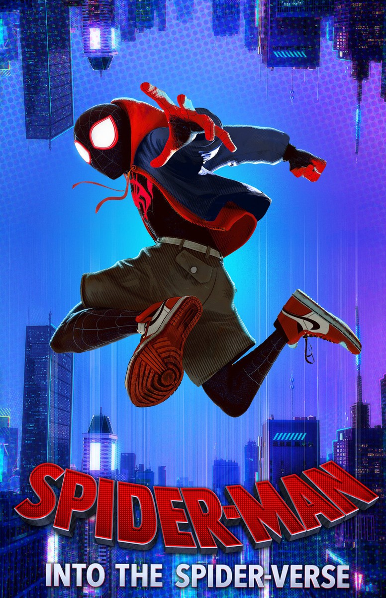 AA4027 Spider Man Into the Spider Verse Film 2018 Anime Movie
