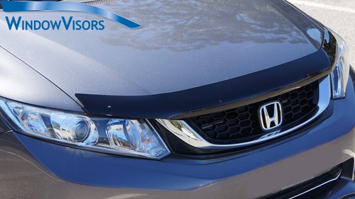 Premium Quality Bonnet Protector Tinted Glass for Honda Civic Sedan 2011 to 2015 - Picture 4 of 9