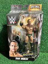 Mattel WWE Elite THE ROCK WRESTLEMANIA 39 Mean Gene Okerlund BAF 2022 NEW