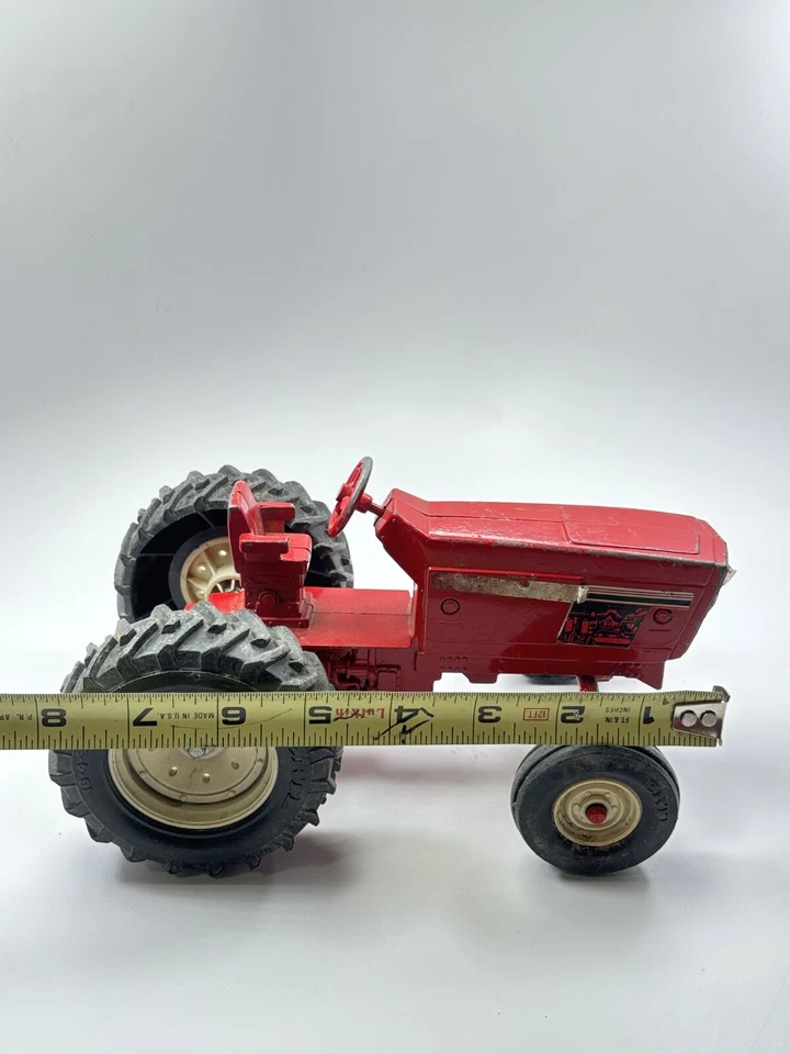 De Colección Metal 8" Tractor Agrícola ERTL Stk# 415 Cosechadora Internacional Lote 4 Discos Harro Foto 4 de 4