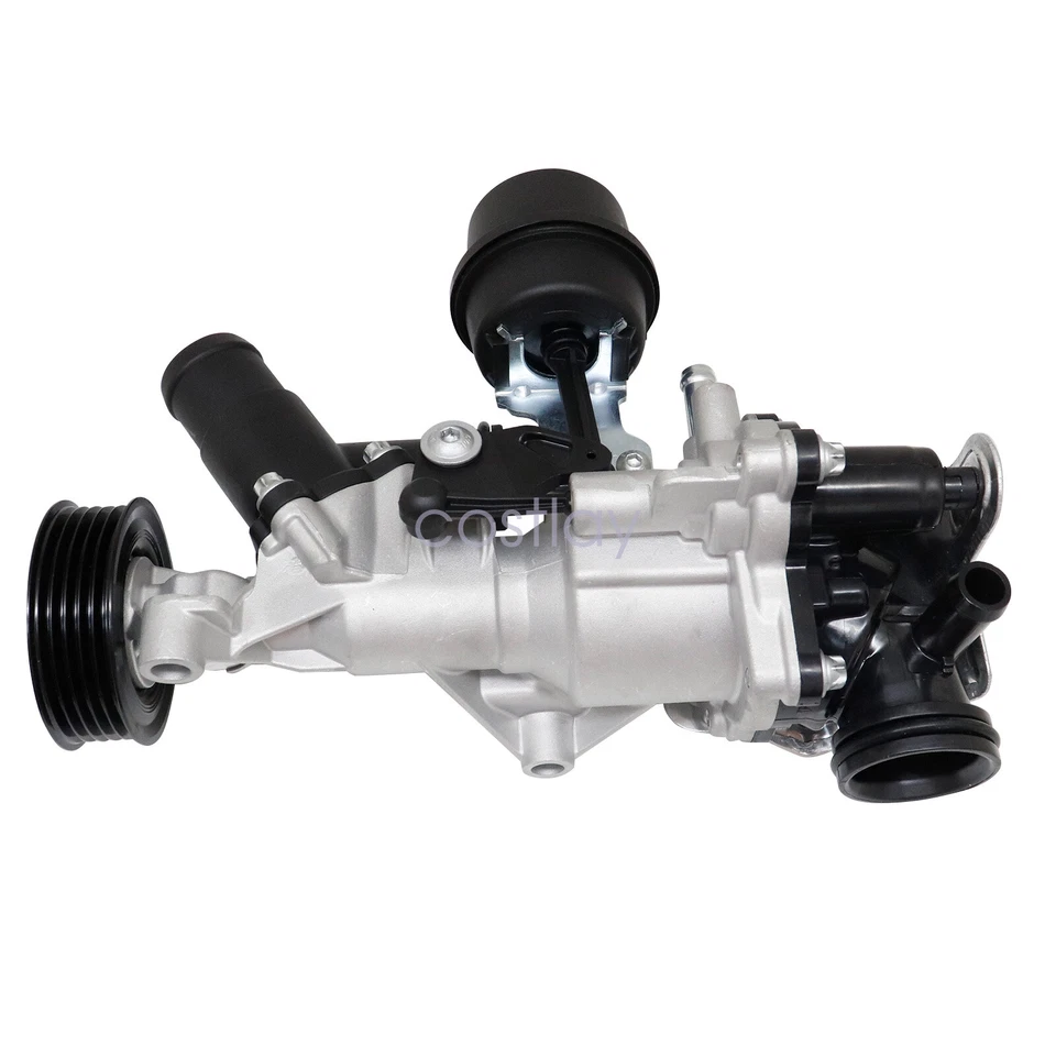 Nuevo juego de 1 bomba de agua para Mercedes-Benz CLA250 2014-2018 GLA250 2015-2018 EE. UU. Foto 2 de 4