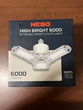 Nebo High Bright 6000 Lum Utility Light Extremely Bright Utility Light