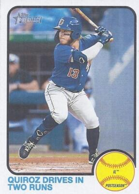 #ad 2022 Topps Heritage Minor League Baseball Cards #101 200 Pick your card $0.99