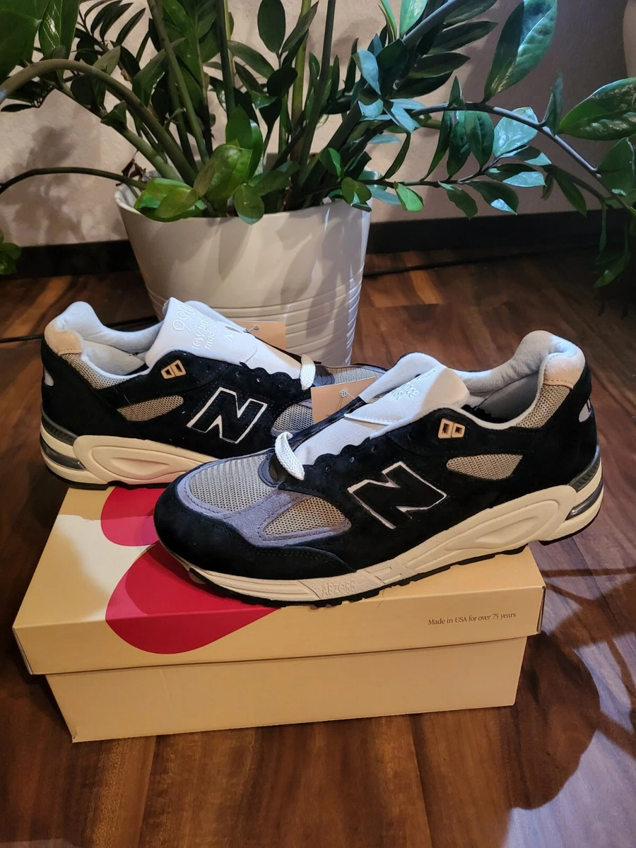 Size 9 New Balance 990 v2 Made in USA X Teddy Santis Black 2022