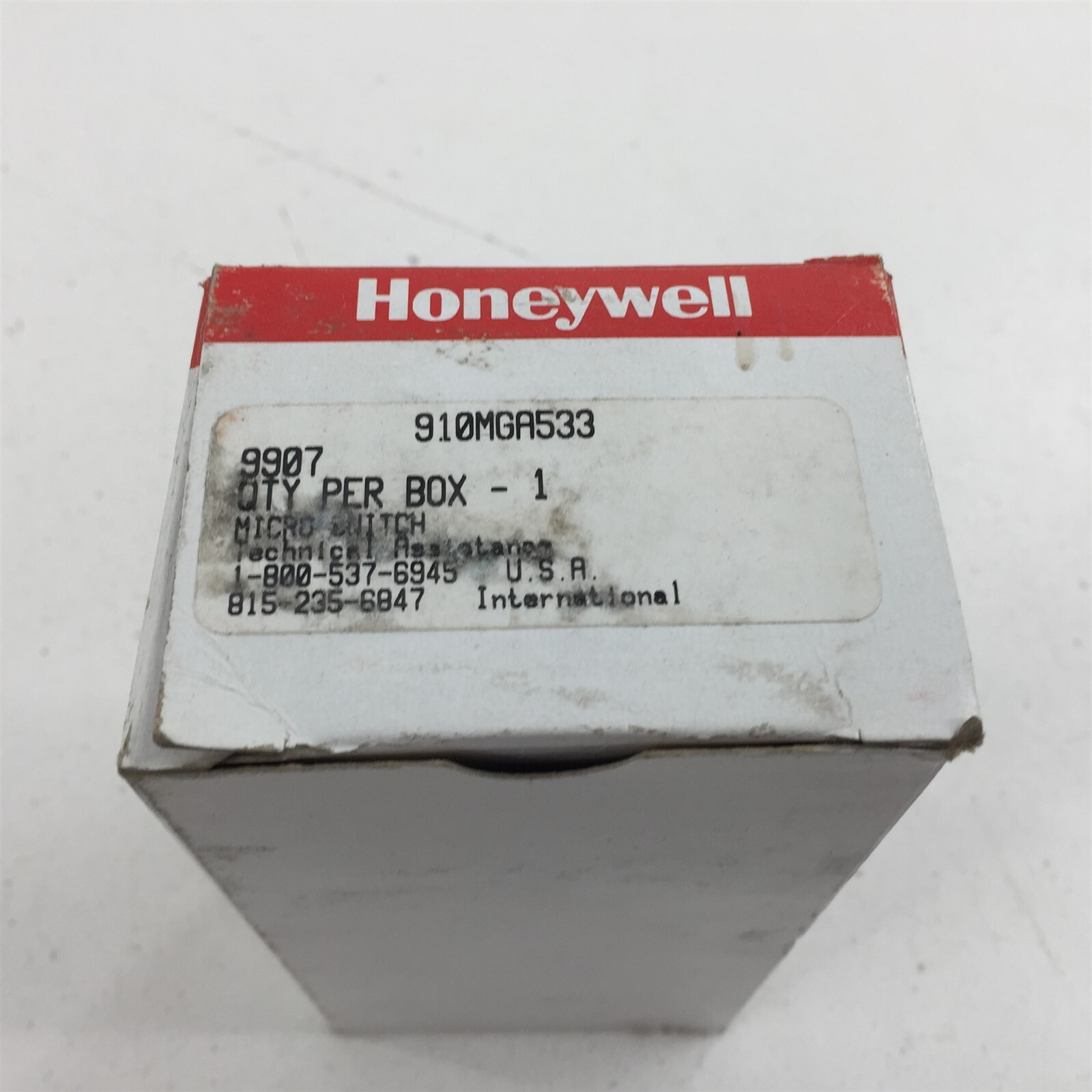 Honeywell 9907 Microswitch 910MGA533 Rotary Cam Switch