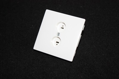 Gira Standard alt (70 x 70 mm) LS Lautsprecher Dose Stereo 2-fach in reinweiß