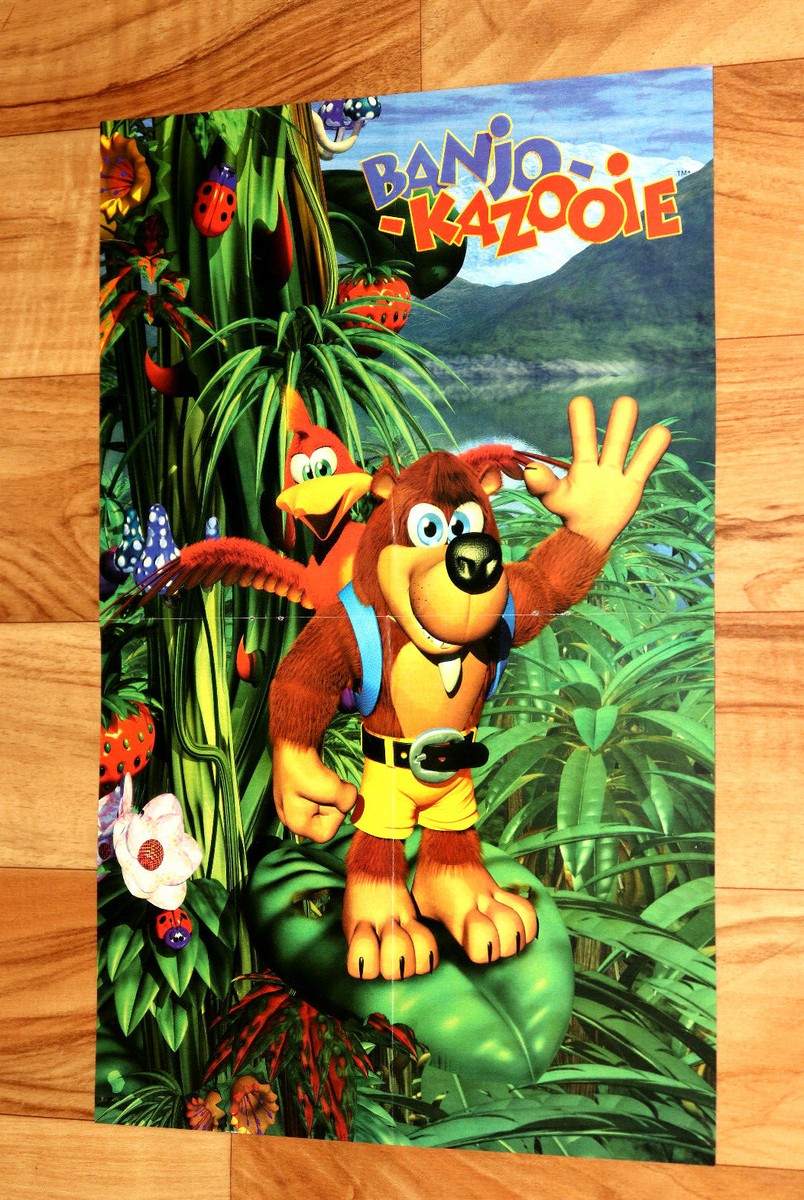 Vintage Banjo-Kazooie Nintendo 64 Game Boy Advance Very Rare